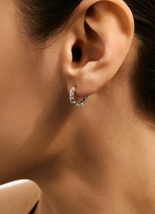  - JOHN HARDY - JH Essentials Sterling Silver Hoop Earrings