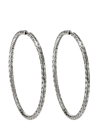 Main View - Click To Enlarge - JOHN HARDY - JH Essentials Sterling Silver Hoop Earrings