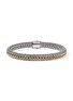 Detail View - Click To Enlarge - JOHN HARDY - Icon 14K Gold Sterling Silver Small Reversible Twisted Chain Bracelet — UL BG