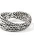 Detail View - Click To Enlarge - JOHN HARDY - Icon Chevron Sterling Silver Chain Crossover Ring — Size 7