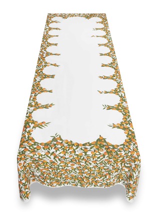 Detail View - Click To Enlarge - SUMMERILL & BISHOP - L'Orangerie Linen Tablecloth