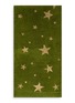 Detail View - Click To Enlarge - SUMMERILL & BISHOP - Falling Stars Linen Napkin — Avocado Green