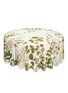 Detail View - Click To Enlarge - SUMMERILL & BISHOP - Herb Garden Round Linen Tablecloth