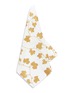 Detail View - Click To Enlarge - SUMMERILL & BISHOP - Ivy Linen Napkin — Gold