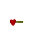 SUMMERILL & BISHOP Red Heart Napkin Pin — Green