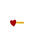 SUMMERILL & BISHOP Red Heart Napkin Pin — Yellow