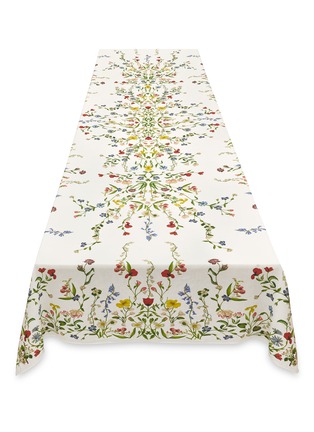 Detail View - Click To Enlarge - SUMMERILL & BISHOP - X John Derian Botanical Wildflower Linen Tablecloth
