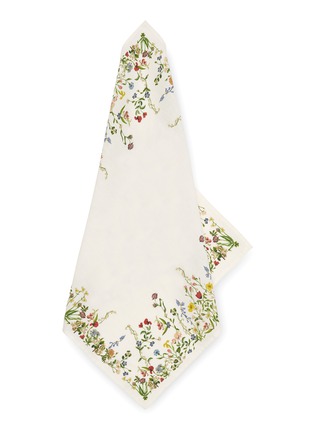 Detail View - Click To Enlarge - SUMMERILL & BISHOP - X John Derian Botanical Wildflower Linen Napkin