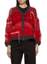 Main View - Click To Enlarge - ODAKHA - Rouge Flowers Cardigan