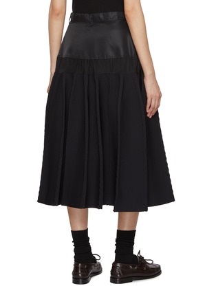 Back View - Click To Enlarge - ODAKHA - Combination Pleated Skirt