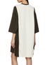 Back View - Click To Enlarge - ODAKHA - Cable Knit Combination Dress
