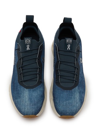 Detail View - Click To Enlarge - LOEWE - x On Cloudtilt Denim Print Men's Sneakers