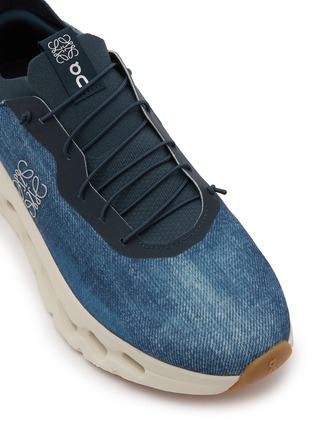 Detail View - Click To Enlarge - LOEWE - x On Cloudtilt Denim Print Men's Sneakers