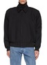 Main View - Click To Enlarge - MM6 MAISON MARGIELA - Gabardine Trench Bomber Wool Jacket