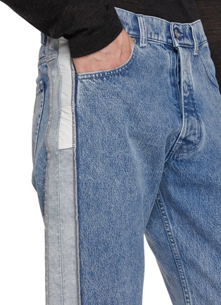  - MM6 MAISON MARGIELA - Light Washed Hybrid Cotton Denim Jeans