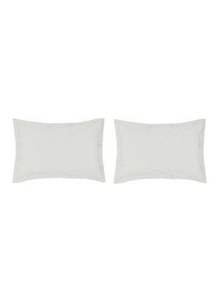 Detail View - Click To Enlarge - CELSO DE LEMOS - Trianon Pillowcase Set of 2 — 277 Laurel