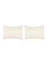 Detail View - Click To Enlarge - CELSO DE LEMOS - Partition Pillowcase Set of 2 — 800 Miel