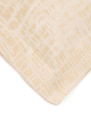 Detail View - Click To Enlarge - CELSO DE LEMOS - Partition Pillowcase Set of 2 — 800 Miel