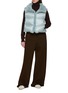 Figure View - Click To Enlarge - KRUF - Mink Fur Collar Down Vest