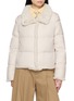 KRUF Mink Fur Collar Padded Jacket