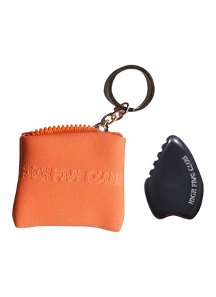 Main View - Click To Enlarge - HIGH FIVE CLUB - Baby Nugget Black Bian Stone Sculpting Gua Sha