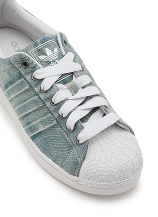 Detail View - Click To Enlarge - ADIDAS - Superstar II Premium Denim Men's Sneakers