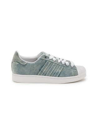 Main View - Click To Enlarge - ADIDAS - Superstar II Premium Denim Men's Sneakers