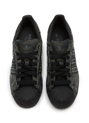 Detail View - Click To Enlarge - ADIDAS - Superstar II Premium Denim Men's Sneakers