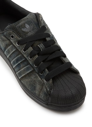 Detail View - Click To Enlarge - ADIDAS - Superstar II Premium Denim Men's Sneakers