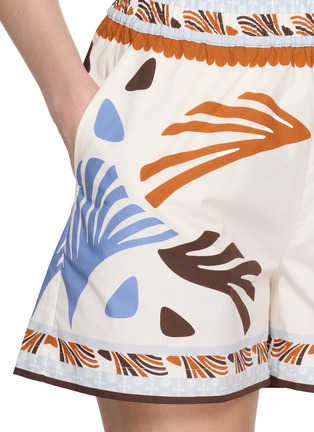  - HERNO - Fantasia Print Elasticated Waistband Shorts