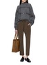 Figure View - Click To Enlarge - HERNO - Drawstring Waist Pants