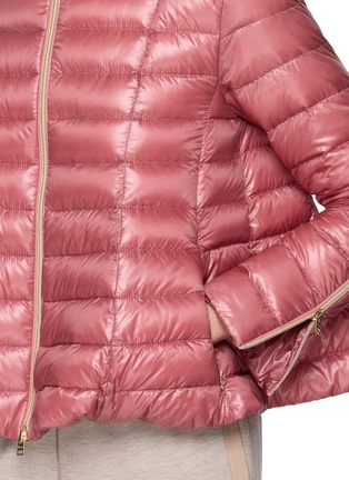  - HERNO - Zip Up Flared Down Puffer Jacket