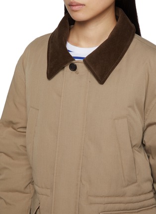  - DUNST - Collared Goose Down Half Jacket