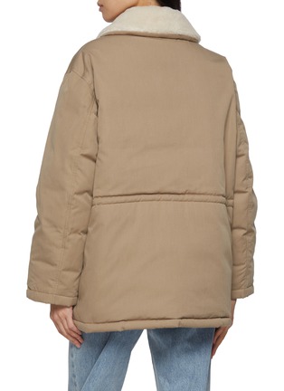 Back View - Click To Enlarge - DUNST - Collared Goose Down Half Jacket