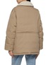 Back View - Click To Enlarge - DUNST - Collared Goose Down Half Jacket