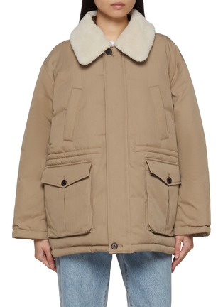 Main View - Click To Enlarge - DUNST - Collared Goose Down Half Jacket