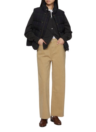 Figure View - Click To Enlarge - DUNST - Chequered Goose Down Vest