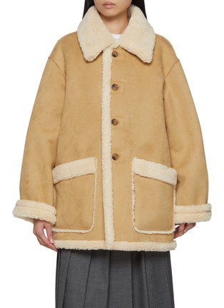 Main View - Click To Enlarge - DUNST - Reversible Shearling Leather Jacket