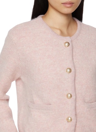  - DUNST - Collarless Knit Jacket