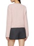 Back View - Click To Enlarge - DUNST - Collarless Knit Jacket