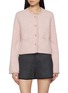 Main View - Click To Enlarge - DUNST - Collarless Knit Jacket