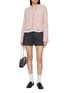 Figure View - Click To Enlarge - DUNST - Collarless Knit Jacket