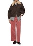 Figure View - Click To Enlarge - DUNST - Corduroy Cotton Pants