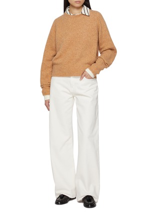 Figure View - Click To Enlarge - DUNST - Shaggy Dog Knit Sweater