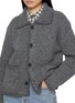  - DUNST - Collared Knit Jacket