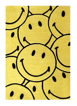 Main View - Click To Enlarge - MAISON DEUX - x Smiley Rectangle Rug