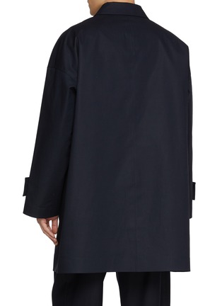 Back View - Click To Enlarge - MACKINTOSH - Humbie Raintec Cotton Coat