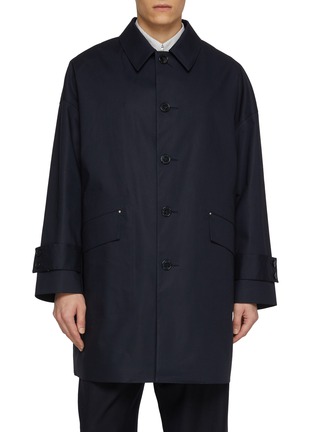 Main View - Click To Enlarge - MACKINTOSH - Humbie Raintec Cotton Coat