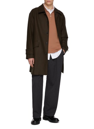 Figure View - Click To Enlarge - MACKINTOSH - Humbie Single Breasted Wool Coat