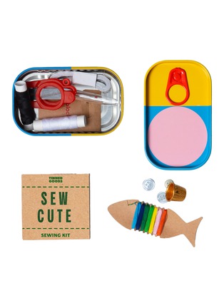Main View - Click To Enlarge - BLOCK DESIGN - Tinned Goods Sew Cute Sewing Kit